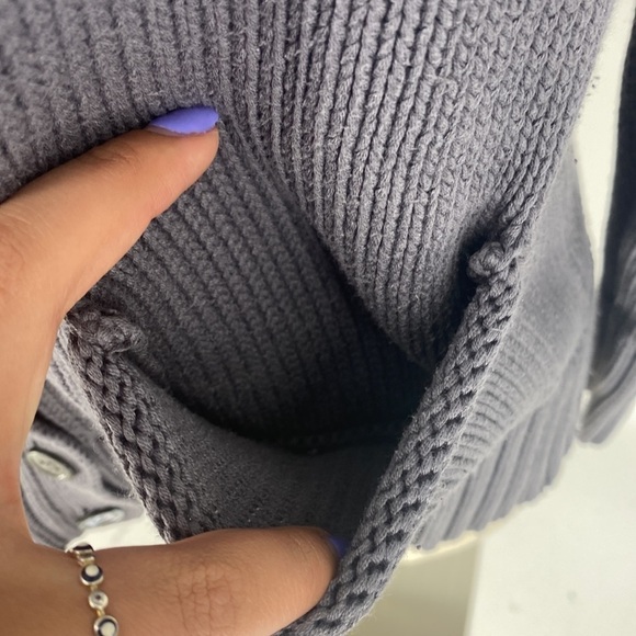 J. Crew Silk Knit V-Neck Long Sleeve Button Down Sweater - Picture 6 of 16